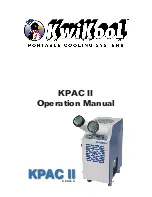 Preview for 1 page of KwiKool KPAC II series Operation Manual