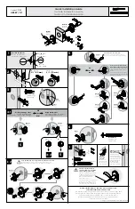 Kwikset Signature Series Austin 720AUL 11P CP Quick Installation Manual предпросмотр