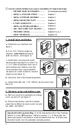 Предварительный просмотр 2 страницы Kwikset SmartCode Series Installation & Programming Manual