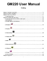 Preview for 1 page of KWorld GM220 User Manual