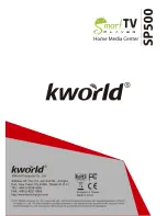 Preview for 23 page of KWorld SP500 User Manual