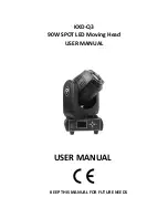 Предварительный просмотр 1 страницы KXD KXD-Q3 User Manual