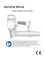 KYA N5023 Operating Manual предпросмотр