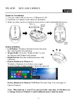 KYE Systems Corp. Exhibit 08 NX-6550 Quick Start Manual preview