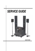 Preview for 1 page of KYE Systems Corp. Genius GHT-510D Service Manual