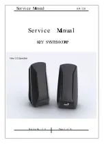 Preview for 1 page of KYE Systems Corp. Genius SP-120 Service Manual