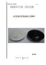 Предварительный просмотр 1 страницы KYE Systems Corp. Genius SP-i150 Service Manual