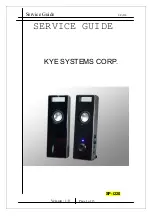 KYE Systems Corp. Genius SP-i220 Service Manual preview