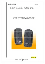 KYE Systems Corp. Genius SP-U110 Service Manual preview