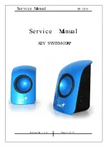 KYE Systems Corp. Genius SP-U115 Service Manual preview