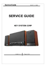 Предварительный просмотр 1 страницы KYE Systems Corp. Genius SW-HF 2.1 1800K Service Manual