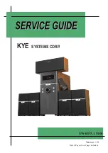 KYE Systems Corp. Genius SW-HF5.1 5100 Service Manual предпросмотр