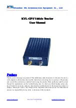 KYL KYL-GPS User Manual preview