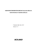 KYLAND Technology KIEN7009 Series Hardware Installation Manual preview