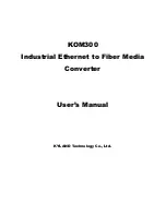 KYLAND Technology KOM300 User Manual preview