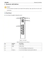 Preview for 7 page of KYLAND Technology Opal5GS-1GE4GP-L10-L10 Hardware Installation Manual