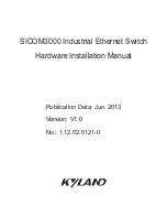 KYLAND Technology SICOM3000 Hardware Installation Manual preview