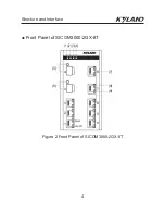 Preview for 10 page of KYLAND Technology SICOM3000 Hardware Installation Manual