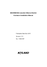 Preview for 1 page of KYLAND Technology SICOM3000A Series Hardware Installation Manual