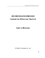 Preview for 1 page of KYLAND Technology SICOM3004 User Manual