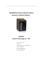 KYLAND Technology SICOM3010G Hardware Installation Manual preview