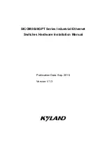 Предварительный просмотр 1 страницы KYLAND Technology SICOM3028GPT Series Hardware Installation Manual