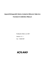 KYLAND Aquam5G Series Hardware Installation Manual предпросмотр