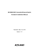 Предварительный просмотр 1 страницы KYLAND SICOM3014GV Hardware Installation Manual