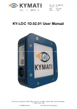 Preview for 1 page of kymati KY-LOC 1D.02.01 User Manual