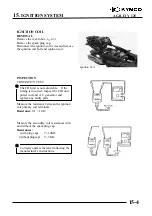 Preview for 41 page of KYMCO 125 AGILITY CITY - Service Manual