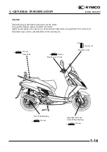 Предварительный просмотр 17 страницы KYMCO 125 DINK - Service Manual