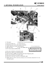 Предварительный просмотр 29 страницы KYMCO 125 DINK - Service Manual