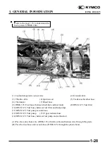 Предварительный просмотр 31 страницы KYMCO 125 DINK - Service Manual