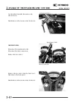 Предварительный просмотр 69 страницы KYMCO 125 DINK - Service Manual