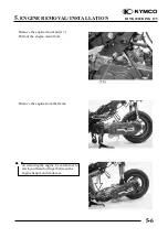 Предварительный просмотр 112 страницы KYMCO 125 DINK - Service Manual