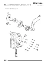 Предварительный просмотр 174 страницы KYMCO 125 DINK - Service Manual