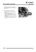 Предварительный просмотр 198 страницы KYMCO 125 DINK - Service Manual