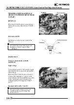 Предварительный просмотр 275 страницы KYMCO 125 DINK - Service Manual