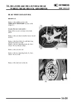 Предварительный просмотр 349 страницы KYMCO 125 DINK - Service Manual