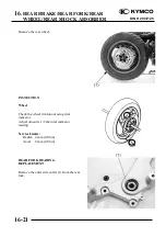 Предварительный просмотр 350 страницы KYMCO 125 DINK - Service Manual