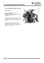 Предварительный просмотр 392 страницы KYMCO 125 DINK - Service Manual