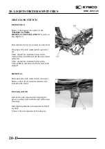 Предварительный просмотр 396 страницы KYMCO 125 DINK - Service Manual