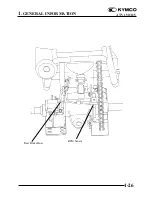 Предварительный просмотр 30 страницы KYMCO 150 MXU - Service Manual