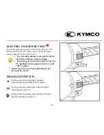 Предварительный просмотр 17 страницы KYMCO 2 STROKE Owner'S Manual