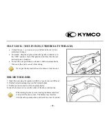 Предварительный просмотр 20 страницы KYMCO 2 STROKE Owner'S Manual