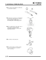 Предварительный просмотр 192 страницы KYMCO 2006 MXU 500 Off-Road Owner'S Manual