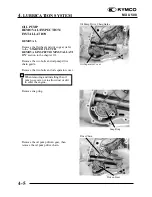 Предварительный просмотр 279 страницы KYMCO 2006 MXU 500 Off-Road Owner'S Manual