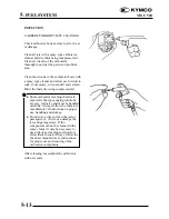 Предварительный просмотр 304 страницы KYMCO 2006 MXU 500 Off-Road Owner'S Manual