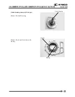 Предварительный просмотр 405 страницы KYMCO 2006 MXU 500 Off-Road Owner'S Manual