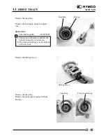 Предварительный просмотр 464 страницы KYMCO 2006 MXU 500 Off-Road Owner'S Manual